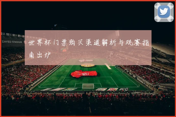 世界杯门票购买渠道解析与观赛指南出炉
